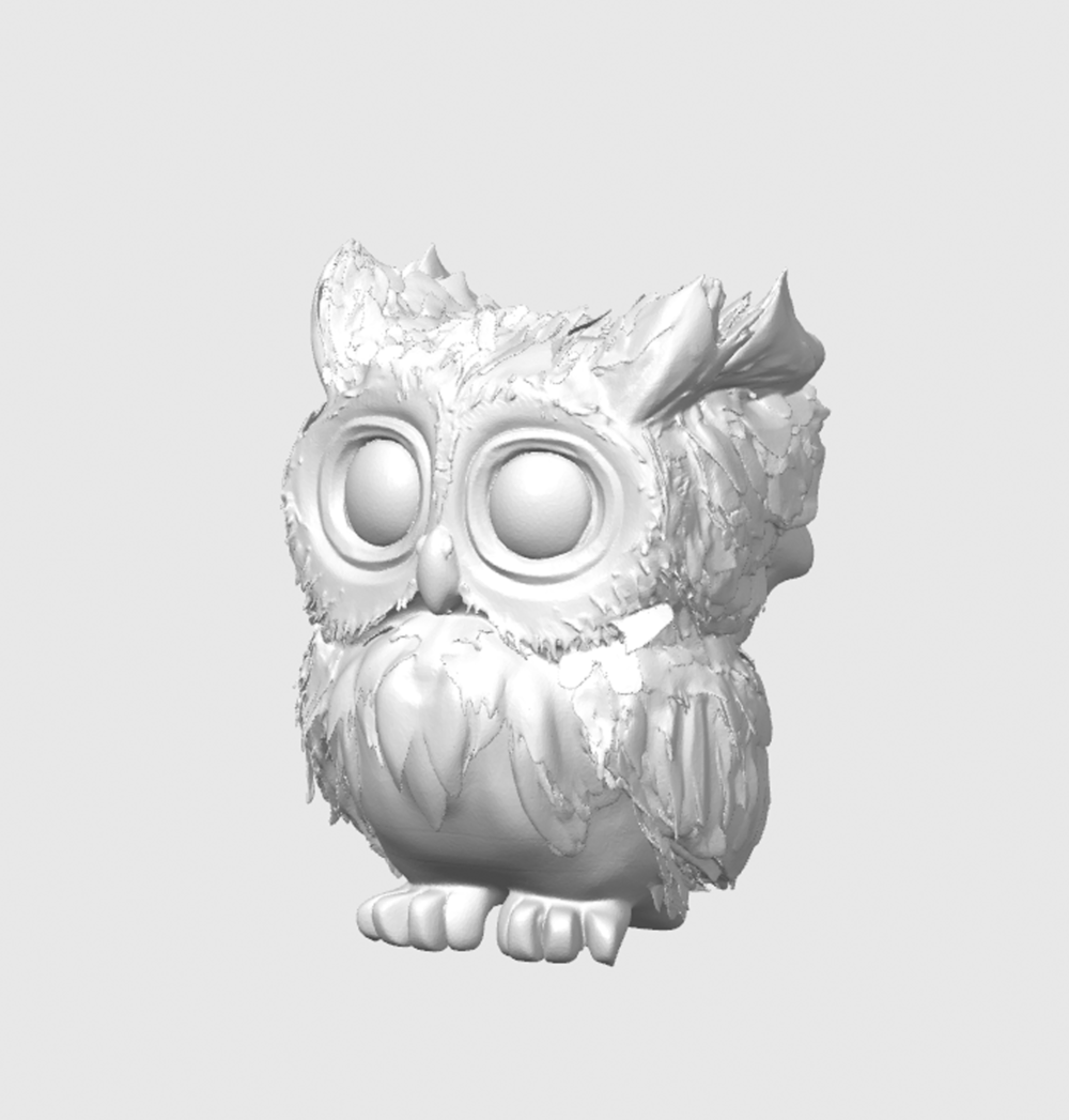 Figurine Pt'hibou à peindre